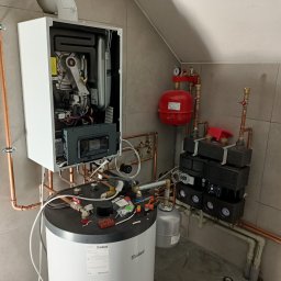 Sebterm Technika Grzewcza i Klimatyzacyjna Sebastian Kramarz - Uruchomienie nowej kotłowni Vaillant