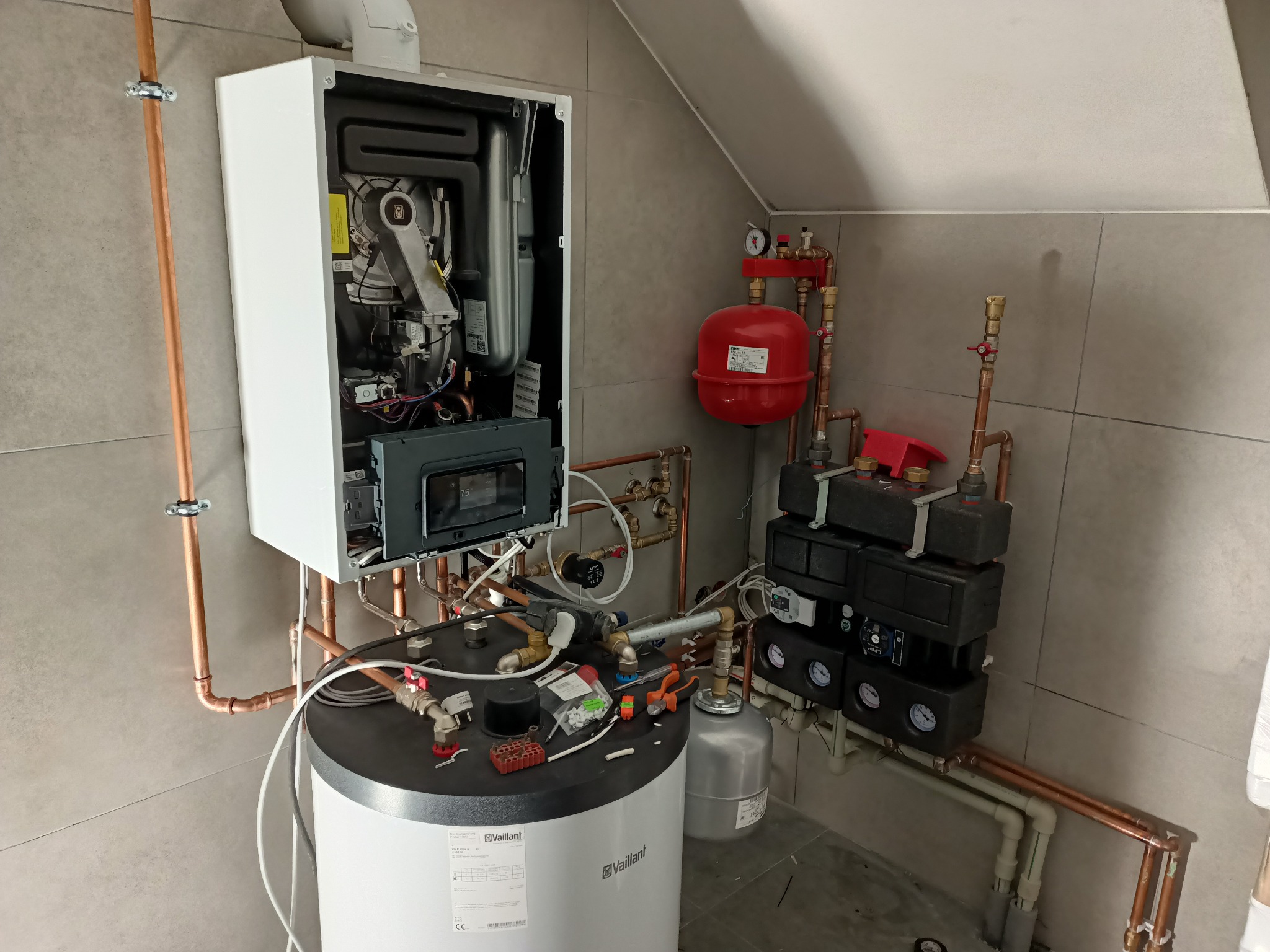 Uruchomienie nowej kotłowni Vaillant