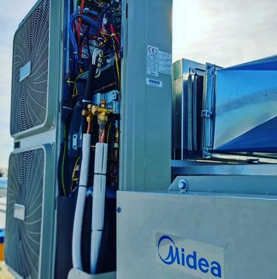 klimatyzacja przemysłowa, klimatyzacja komercyjna