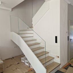 Schody drewniane Piaseczno 1