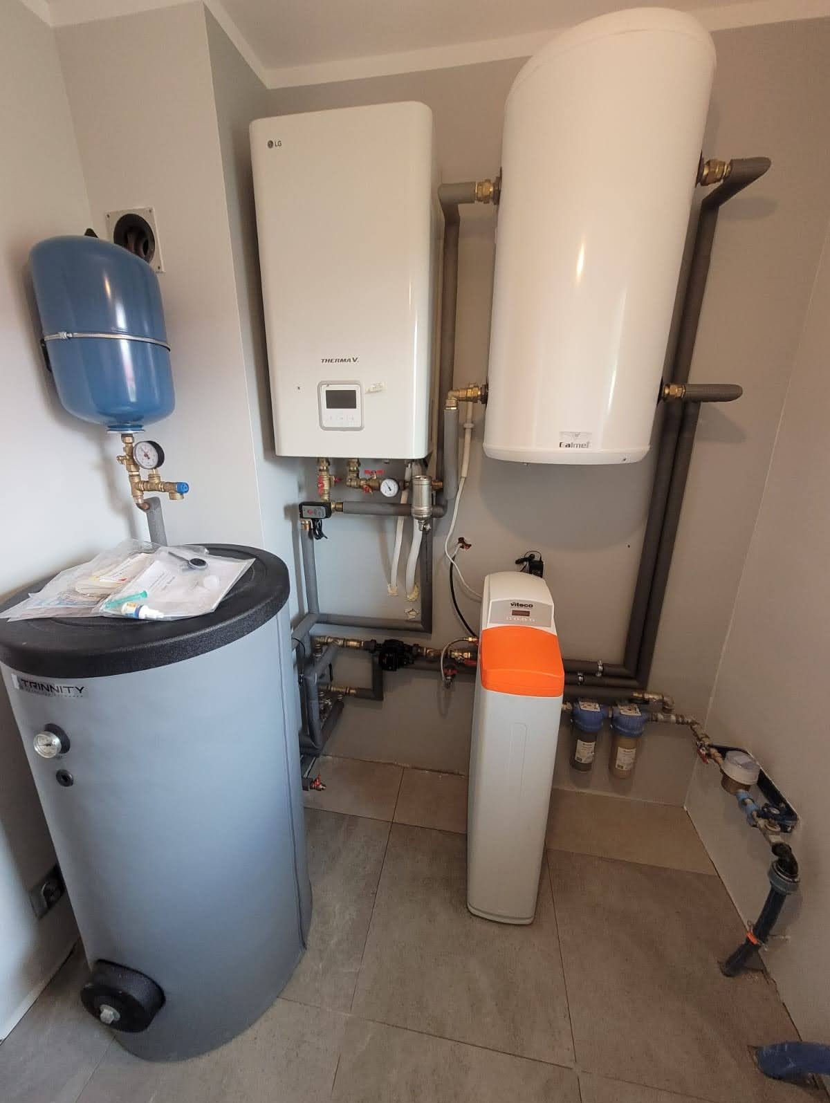 Realizacja kotłowni na pompie ciepła LG