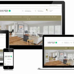 Strona internetowa + sklep - producent podłóg