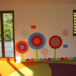 Malarska dekoracja ścian!