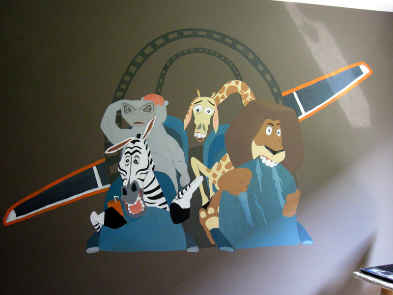 Malarska dekoracja ścian!