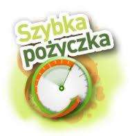 Stylizowany zegar z napisem 'Szybka pożyczka', wskazówka na zielonym polu, sugerująca szybki czas realizacji.