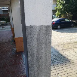 Mycie budynku przed malowaniem elewacji