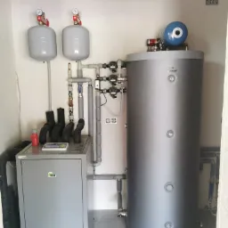 Kotłownia z pompa ciepla