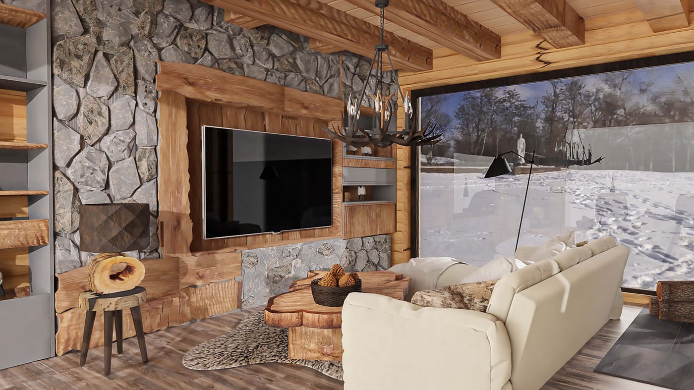 Przepiękny styl wywodzący się z Francji oraz Szwajcarii - styl Chalet!