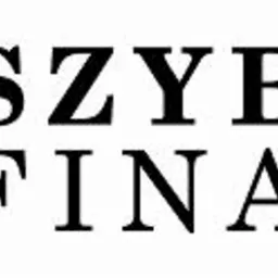 Logo firmy 'Szybkie Finanse' z czerwonym symbolem graficznym po lewej stronie i tekstem w kolorze czarnym po prawej.