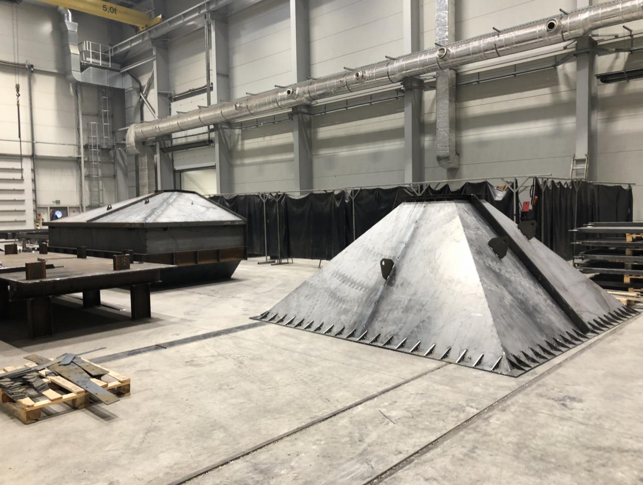 Produkcja konstrukcji stalowych