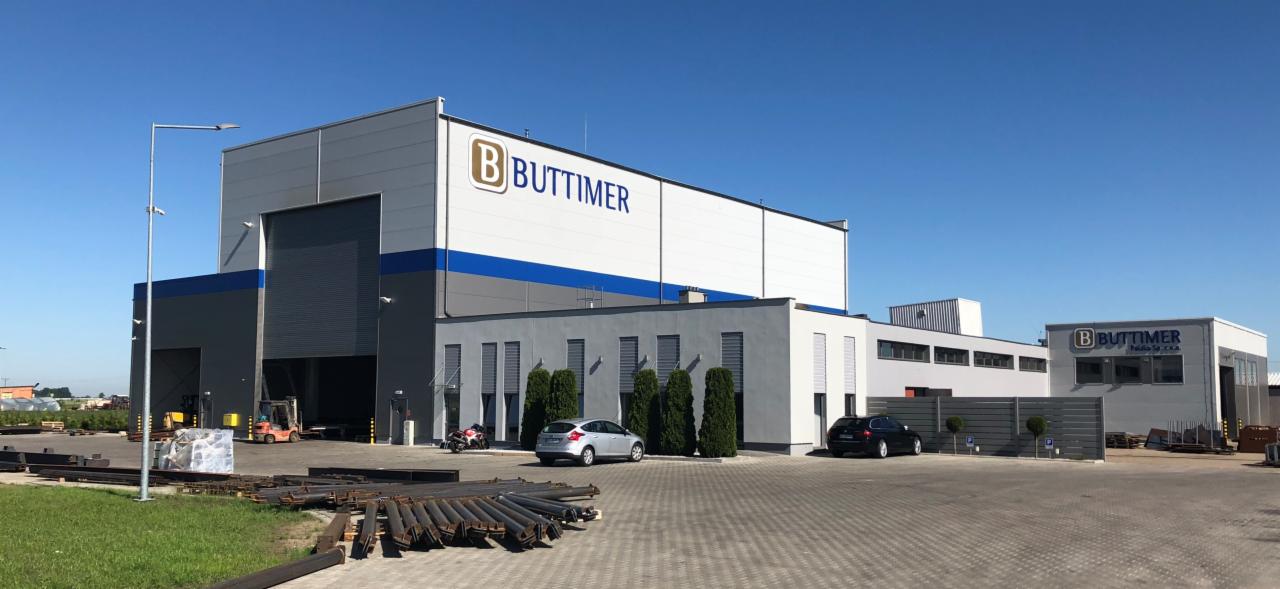 Zakład Produkcji Konstrukcji Stalowych i Urzadzeń w Piątku. Buttimer Polska