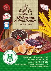 PIEKARNIA&CUKIERNIA GMINNA SPÓŁDZIELNIA "SAMOPOMOC CHŁOPSKA" W PRASZCE - Cukiernia Praszka