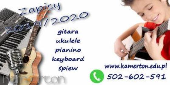Kamerton Edukacja Muzyczna - Nauka gry na instrumentach Leszno