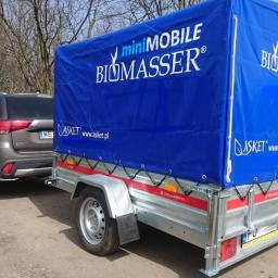 Brykieciarka mobilna (przewoźna) Biomasser miniMOBILE