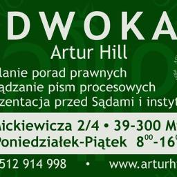 Kancelaria Adwokacka Adwokat ARTUR HILL - Adwokat Mielec