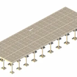 Projekt wykonawczy konstrukcji budynku administracyjnego dla elektrowni Ostrołęka