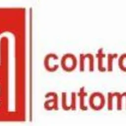 Logo firmy Cim-el z czerwonym kwadratem i białym napisem 'Cim-el' oraz 'control automation' po prawej stronie, również w kolorze czerwonym.