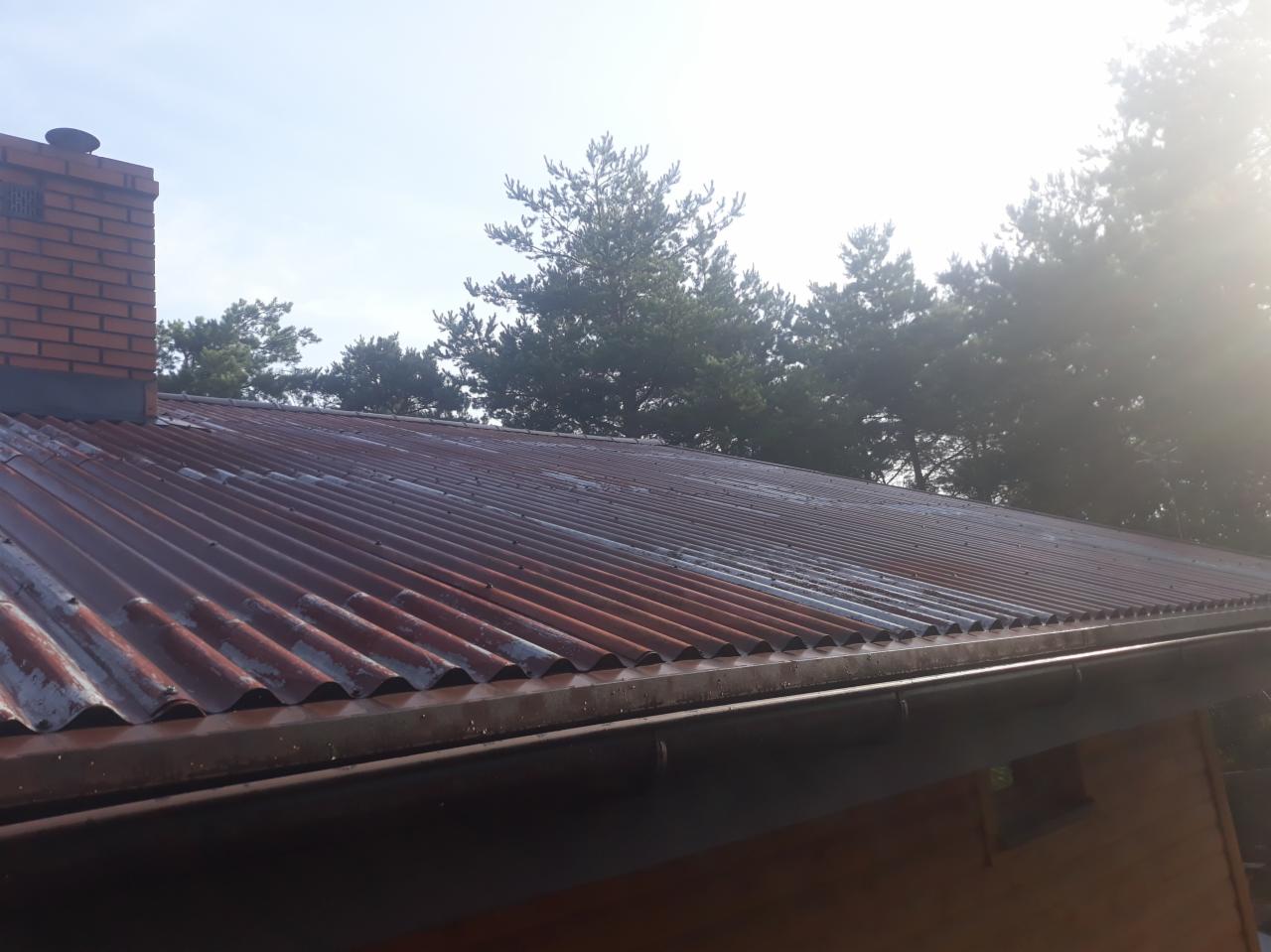 Malowanie dachu Łachy