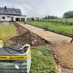 Układanie kostki brukowej Minoga 2