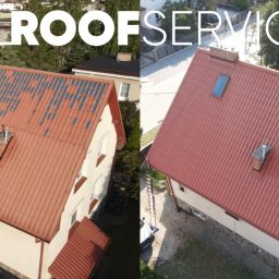 Roof Service - Malowanie dachów - Świetni Alpiniści Przemysłowi Elbląg