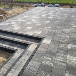 Układanie kostki brukowej Łęki Szlacheckie 1