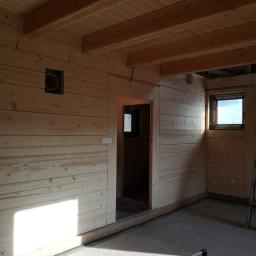 Instalacja w domku drewnianym.