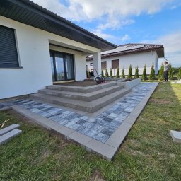 Układanie kostki brukowej Lubanie 2