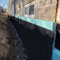 Izolacja fundamentu.