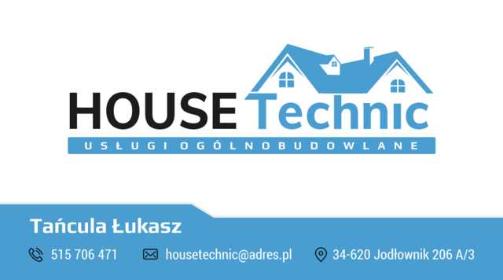 HOUSE-Technic Usługi Ogólnobudowlane - Glazurnik Jodłownik