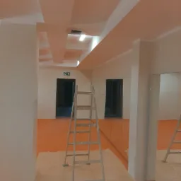 Sala gimnastyczna,gładź,malowanie, szkoła w Ruptawie