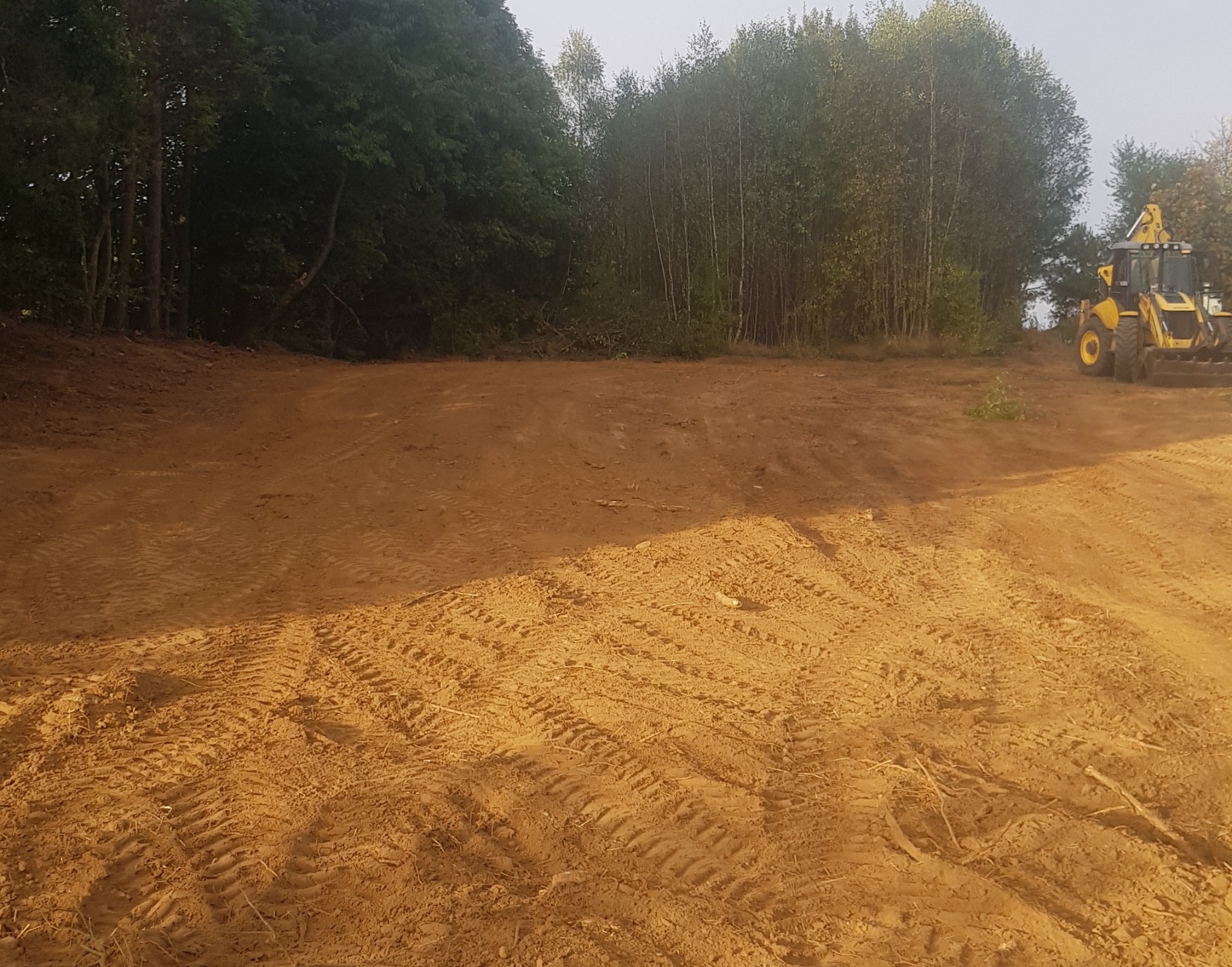 Wycinka oraz niwelacja