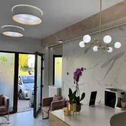 Wykonanie projektu dla lokalu LEVEL UP WARSZAWA ze stanu deweloperskiego.