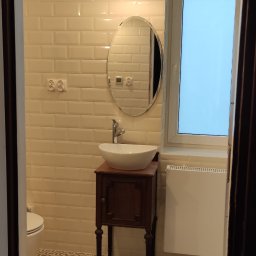 Remont łazienki w starej kamienicy - Sopot