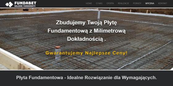 Fundabet Sp. z o.o. - Mury oporowe Chojna