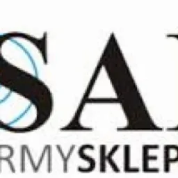 Logo firmy ISAD Alarmy Sklep EU z charakterystycznym niebieskim symbolem radaru w literze S.