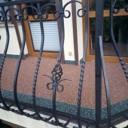Balkon w systemie "Kamienny Dywan