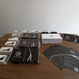 Full pakiet - wizytówki, bony, koperty i ulotki... czego chcieć więcej...