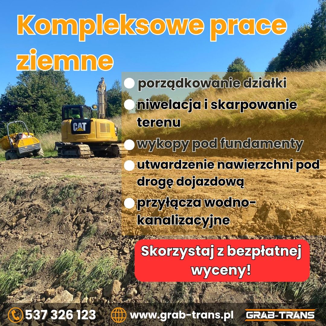 Kompleksowe prace ziemne