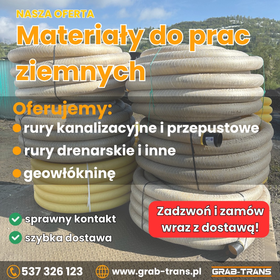 Materiały do prac ziemnych