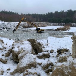 Wykopanie stawów Wągrowiec 3