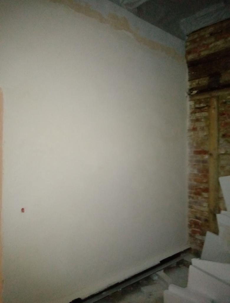 Gładź szpachlowa wyszlifowana