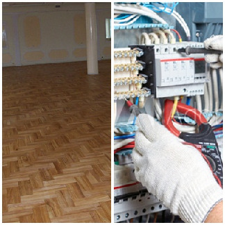 Usługi elektryczne, automatyka. Usługi Parkieciarskie