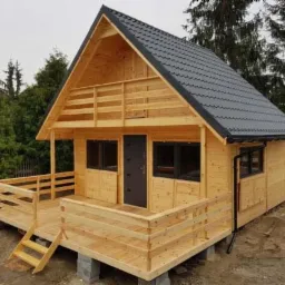 caloroczne domki letniskowe koszt całkowity to 25.000 zł