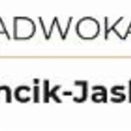 Logo Kancelarii Adwokackiej Małgorzaty Goncik-Jaskólskiej z symbolem Adwokatury Polskiej.