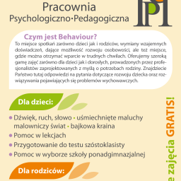 Pracownia Psychologiczno-Pedagogiczna Behaviour - Szkolenie z Pierwszej Pomocy Poznań
