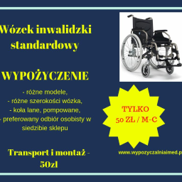 Wózek Inwalidzki Wypożyczalnia Warszawa