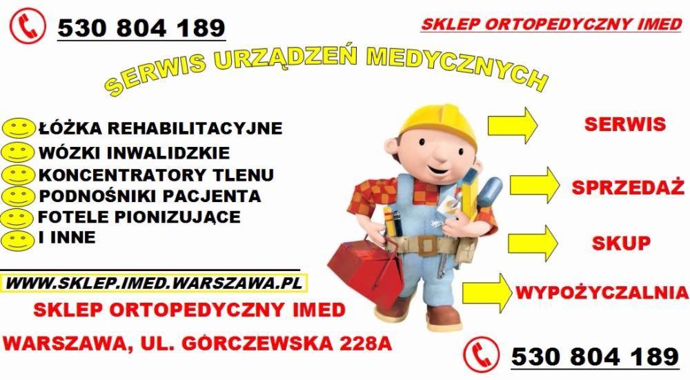 Serwis Urządzeń Medycznych Rehabilitacyjnych i Szpitalnych Warszawa