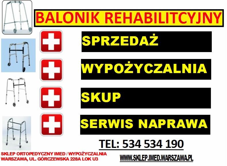 Balkonik Rehabilitacyjny Warszawa