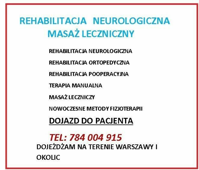 Rehabilitacja Domowa Warszawa