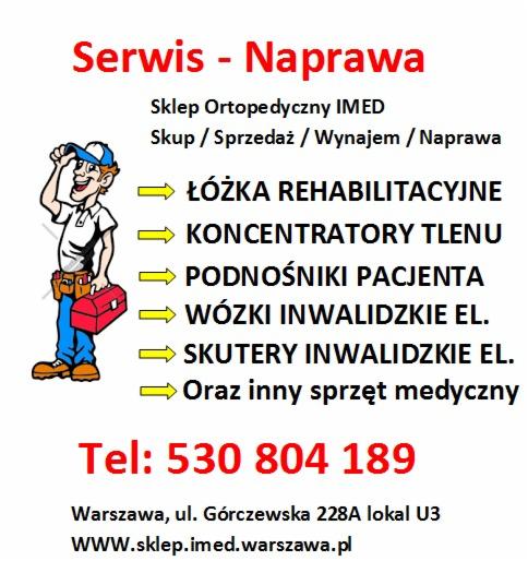 Serwis-Naprawa Sprzętu Rehabilitacyjnego Warszawa